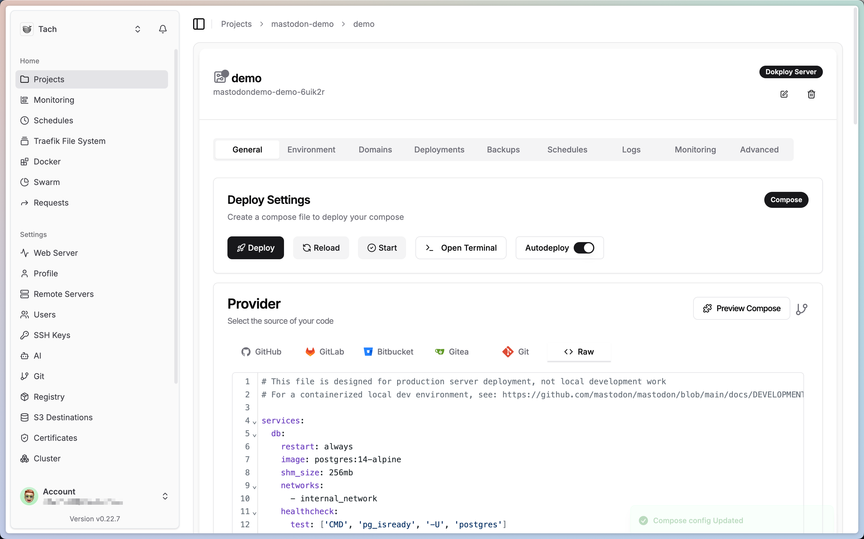 docker-compose