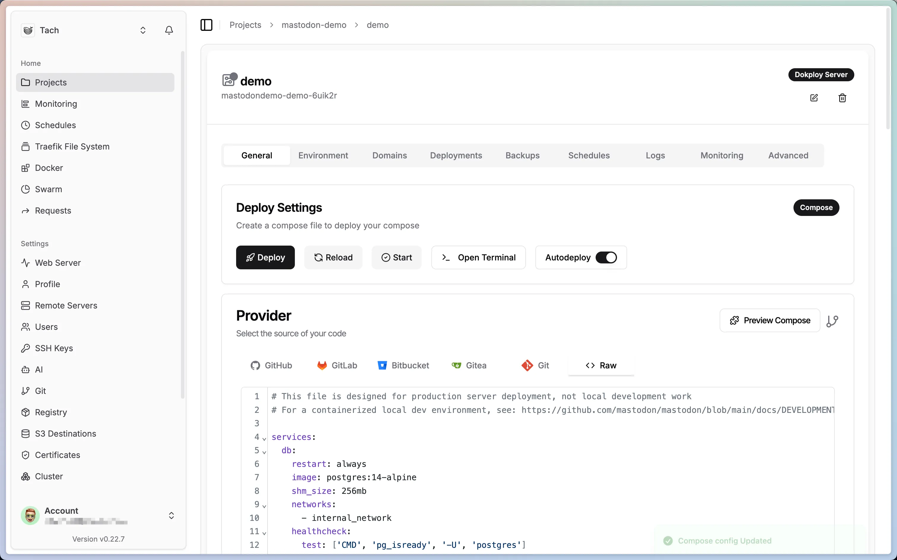 docker-compose